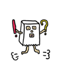 紙袋の中の人 2（個別スタンプ：3）