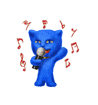 愛しの青い猫キャットブルーニ！（個別スタンプ：36）
