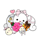 Milk Roll Bunny CHOUPOPO ＆ Chouding（個別スタンプ：28）