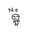 The man who causes trouble（個別スタンプ：24）