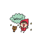 Do your best. Witch hood 15 (English)（個別スタンプ：15）