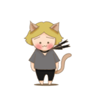 Blonde Kitty（個別スタンプ：1）