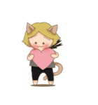 Blonde Kitty（個別スタンプ：3）