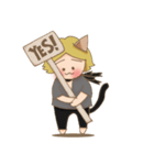 Blonde Kitty（個別スタンプ：9）