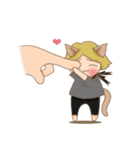 Blonde Kitty（個別スタンプ：11）