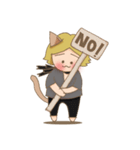 Blonde Kitty（個別スタンプ：13）