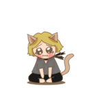 Blonde Kitty（個別スタンプ：17）