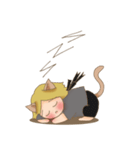 Blonde Kitty（個別スタンプ：18）