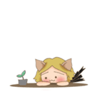 Blonde Kitty（個別スタンプ：22）