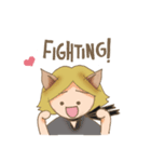 Blonde Kitty（個別スタンプ：26）