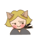 Blonde Kitty（個別スタンプ：31）