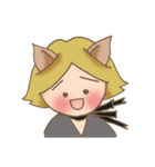 Blonde Kitty（個別スタンプ：33）