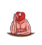 ハートマン♥（個別スタンプ：36）