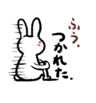 パテとパニー（ウサギとカメ・日本語版）（個別スタンプ：40）