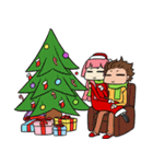 AOL : Christmas（個別スタンプ：8）