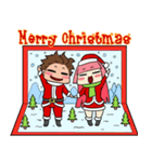 AOL : Christmas（個別スタンプ：23）