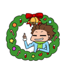 AOL : Christmas（個別スタンプ：32）