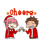 AOL : Christmas（個別スタンプ：33）