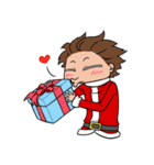 AOL : Christmas（個別スタンプ：39）