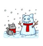 CatRabbit : Christmas Special（個別スタンプ：19）