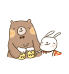 SuPER Bunny ＆ PuRE Bear（個別スタンプ：31）