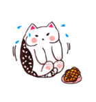 Candy cat ＆ Little waffle（個別スタンプ：5）