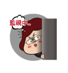 Fat Mon Working Life（個別スタンプ：28）