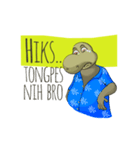 Riko the komodo dragon（個別スタンプ：7）