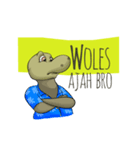 Riko the komodo dragon（個別スタンプ：27）