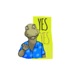 Riko the komodo dragon（個別スタンプ：34）