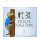 Riko the komodo dragon（個別スタンプ：40）