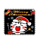 クリスマス猫スタンプ（個別スタンプ：1）