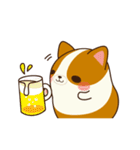 Plump Corgi Puipui（個別スタンプ：32）