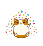 Plump Corgi Puipui（個別スタンプ：35）