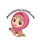 Hijab Girl, Nadia（個別スタンプ：1）