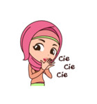 Hijab Girl, Nadia（個別スタンプ：2）