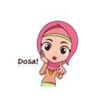 Hijab Girl, Nadia（個別スタンプ：3）