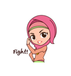 Hijab Girl, Nadia（個別スタンプ：6）