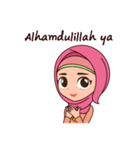 Hijab Girl, Nadia（個別スタンプ：9）