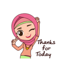 Hijab Girl, Nadia（個別スタンプ：12）