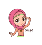 Hijab Girl, Nadia（個別スタンプ：15）
