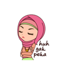 Hijab Girl, Nadia（個別スタンプ：16）