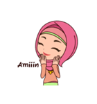 Hijab Girl, Nadia（個別スタンプ：17）