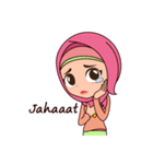 Hijab Girl, Nadia（個別スタンプ：18）
