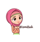 Hijab Girl, Nadia（個別スタンプ：19）