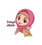 Hijab Girl, Nadia（個別スタンプ：25）