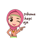 Hijab Girl, Nadia（個別スタンプ：28）