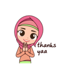 Hijab Girl, Nadia（個別スタンプ：37）