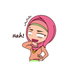 Hijab Girl, Nadia（個別スタンプ：38）