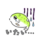 ミドリフグのぷっくん（個別スタンプ：27）